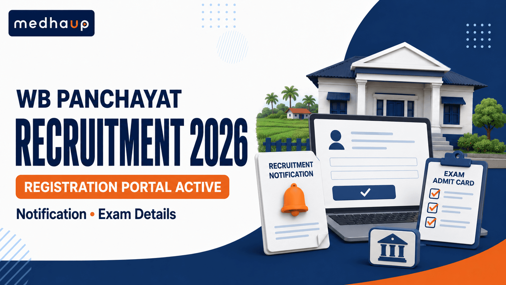 WB Panchayat Recruitment 2026: Registration Portal Active, Notification and Exam Details