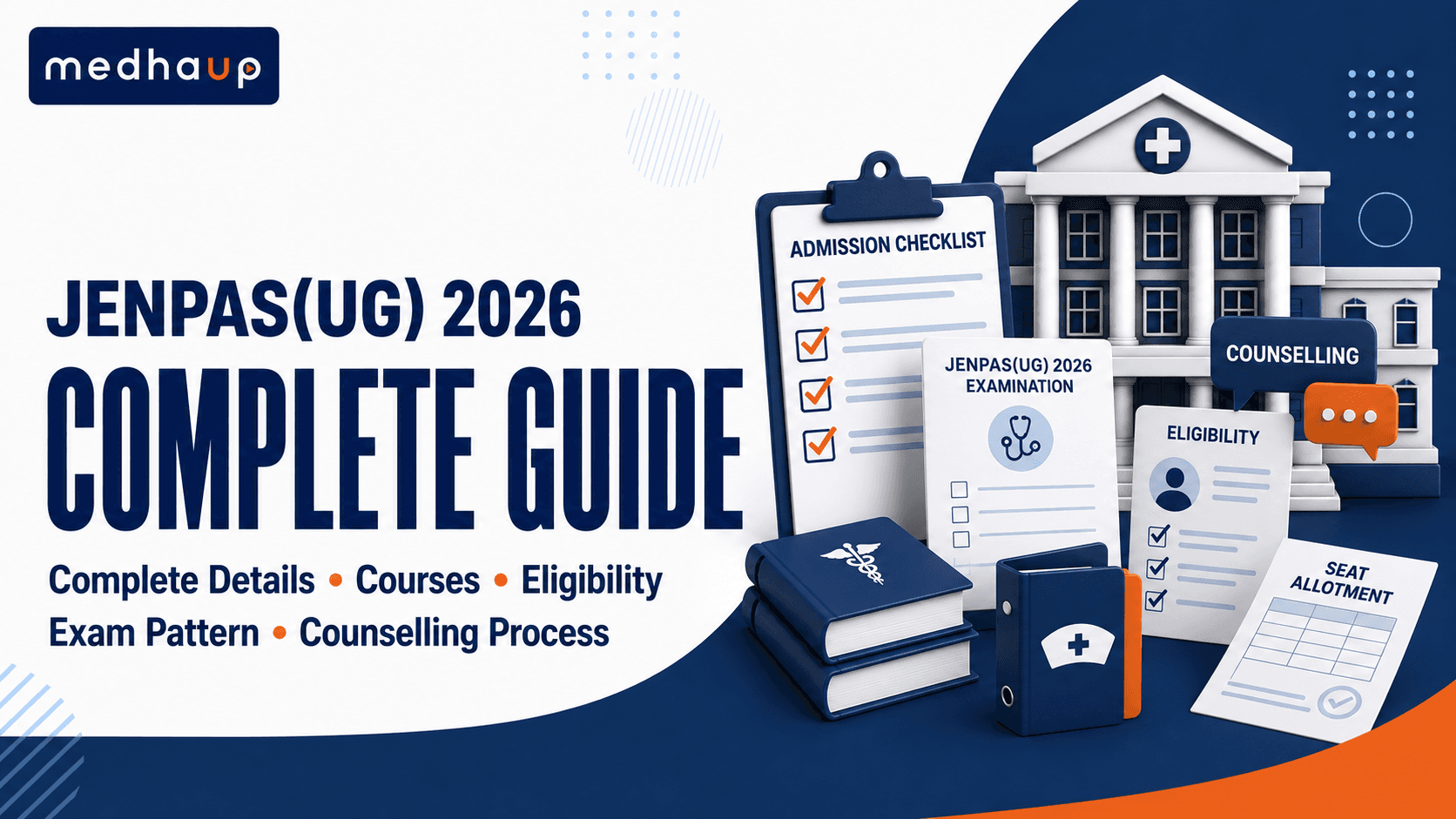 JENPAS(UG) 2026: COMPLETE DETAILS, COURSES, ELIGIBILITY, EXAM PATTERN AND COUNSELLING PROCESS