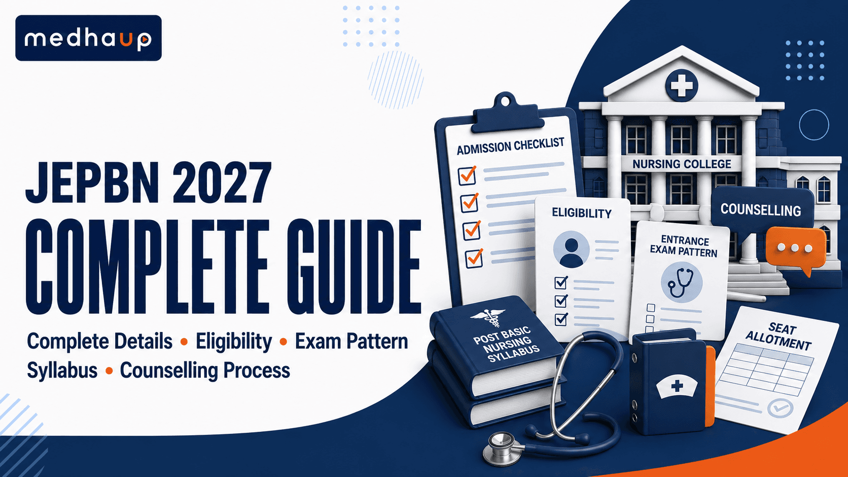 JEPBN 2027: COMPLETE DETAILS, ELIGIBILITY, EXAM PATTERN, SYLLABUS AND COUNSELLING PROCESS