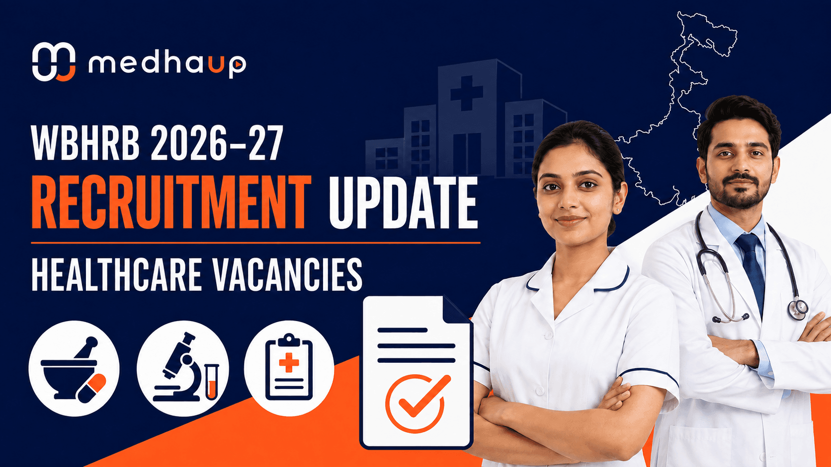 WBHRB Recruitment 2026–27: Staff Nurse, Pharmacist, Medical Technologist & GDMO Vacancies — Latest Update