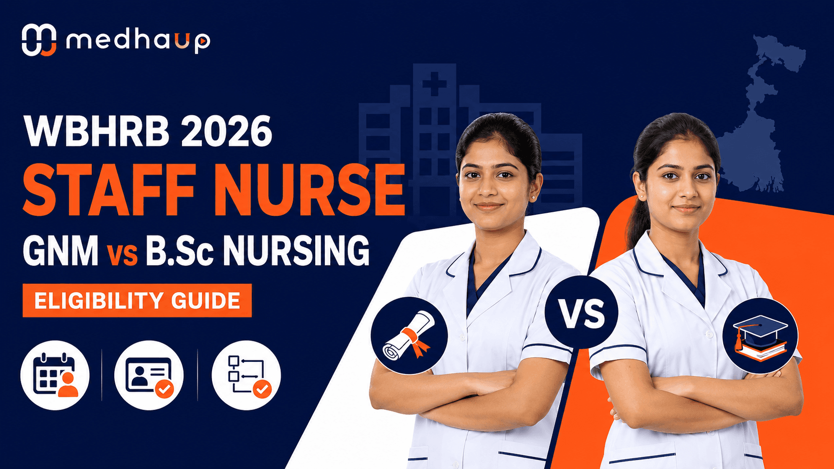 WBHRB Staff Nurse 2026: GNM vs B.Sc Nursing Eligibility, Age Limit, Registration & Selection Process