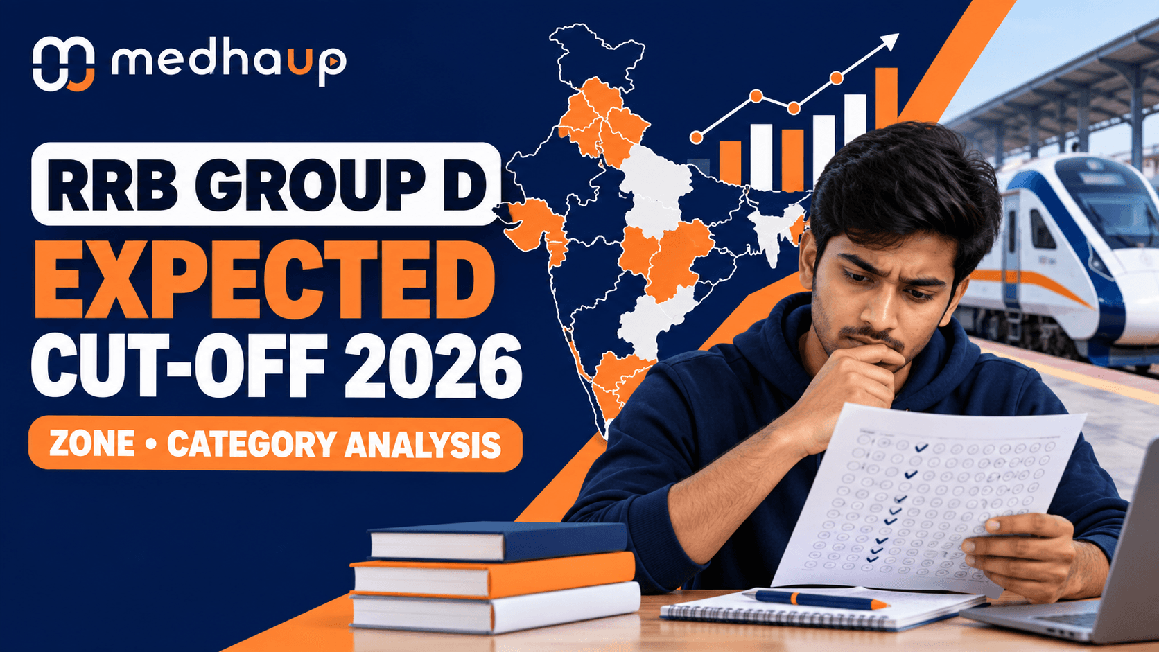 RRB Group D Expected Cut-Off 2026: Zone-Wise & Category-Wise Analysis After Answer Key