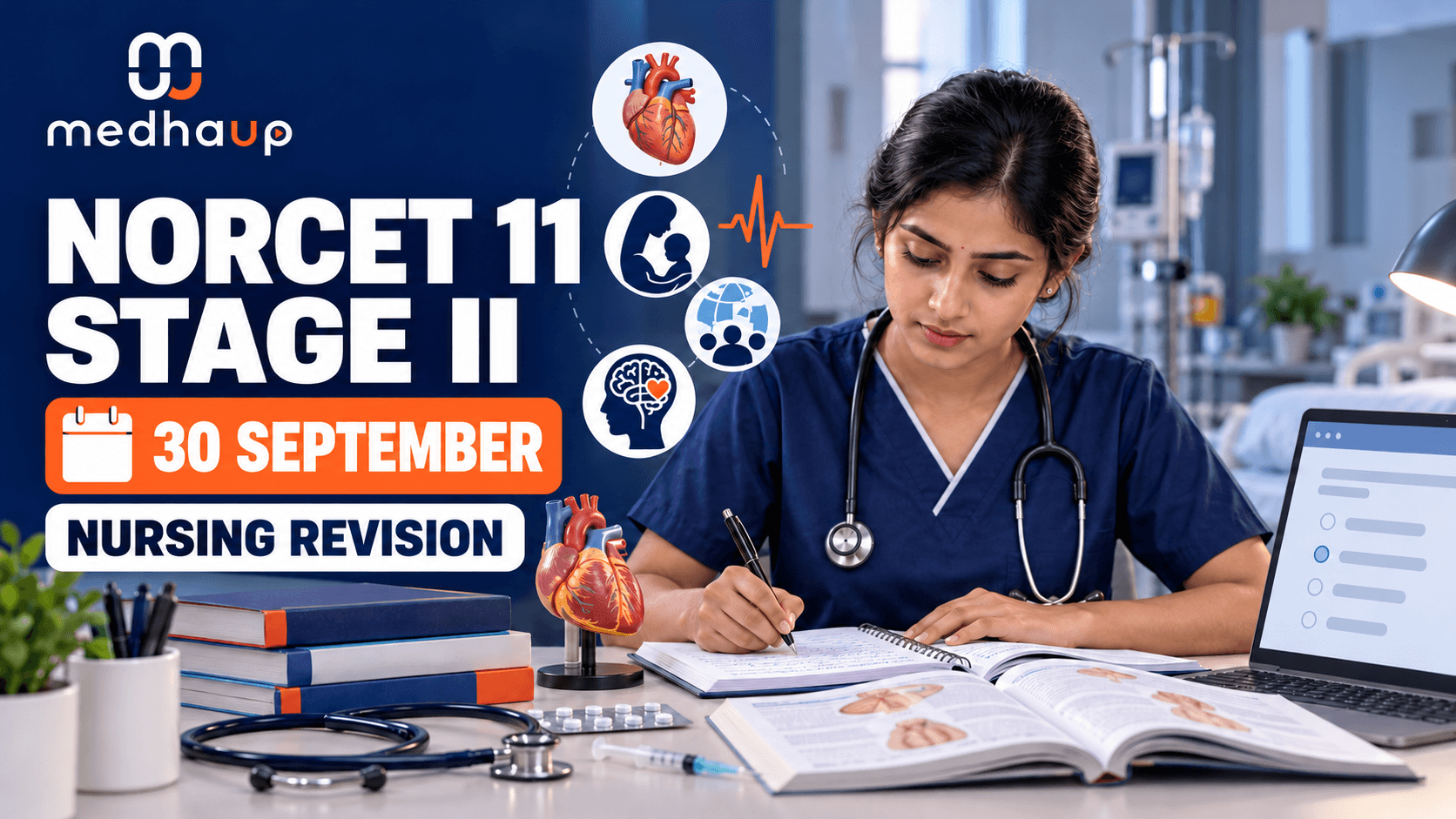 AIIMS NORCET 11 Stage II Preparation: Nursing Topics to Revise Before September 30 Exam
